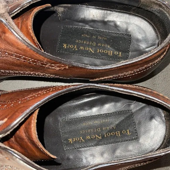 To Boot New York Adam Derrick Leather Dress Shoes