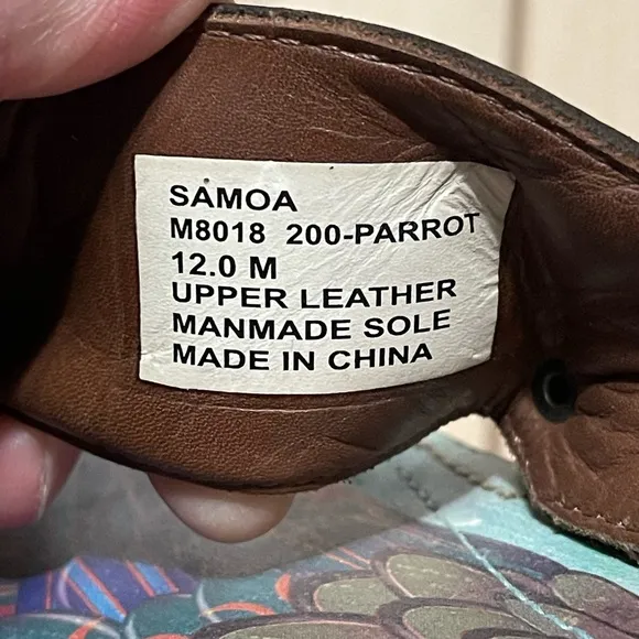 Tommy Bahama Samoa 200-Parrot Beach Vibes‎ Sandals