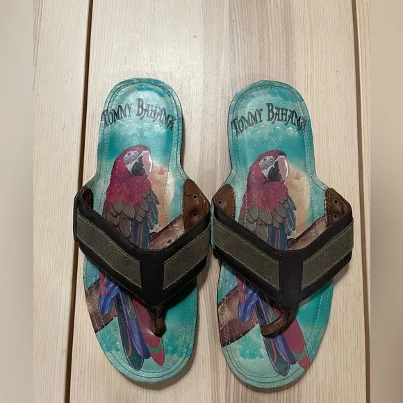 Tommy Bahama Samoa 200-Parrot Beach Vibes‎ Sandals