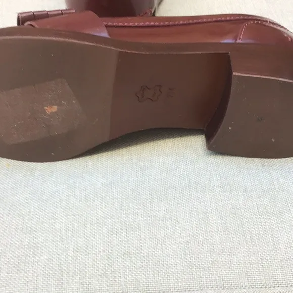 Tory Burch Brown Leather Flats Timeless Design