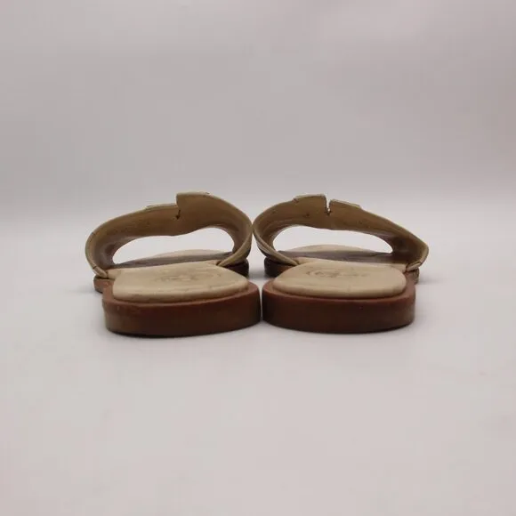 Tory Burch Double T Women's 5 M Sport Slide Sandal Lightweigt Casual Shoes