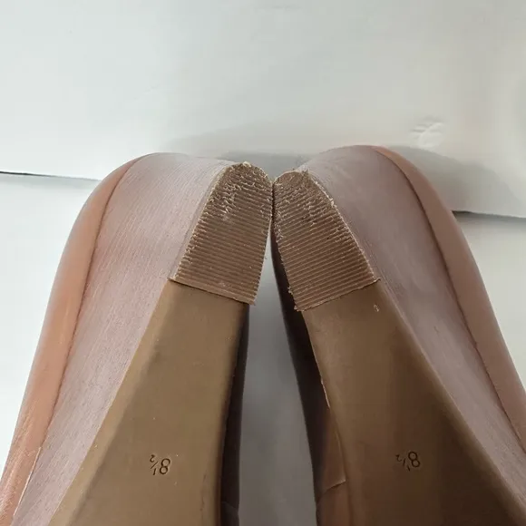 Tory Burch Women's Brown Leather Wedges Sz.8.5