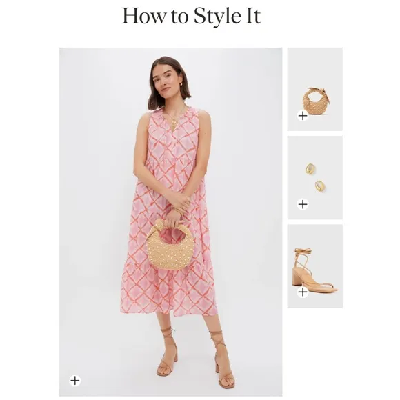 Tuckernuck | Tnuck Beach • Pink Diamond Tie Dye Salty Paloma Caftan