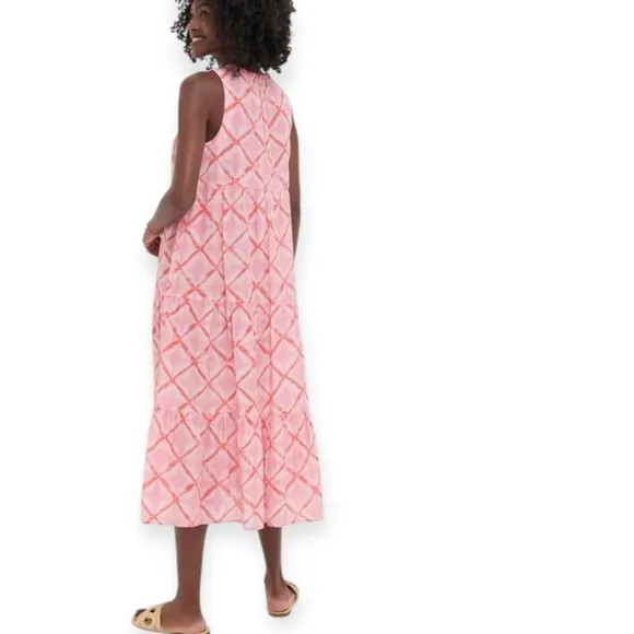 Tuckernuck | Tnuck Beach • Pink Diamond Tie Dye Salty Paloma Caftan