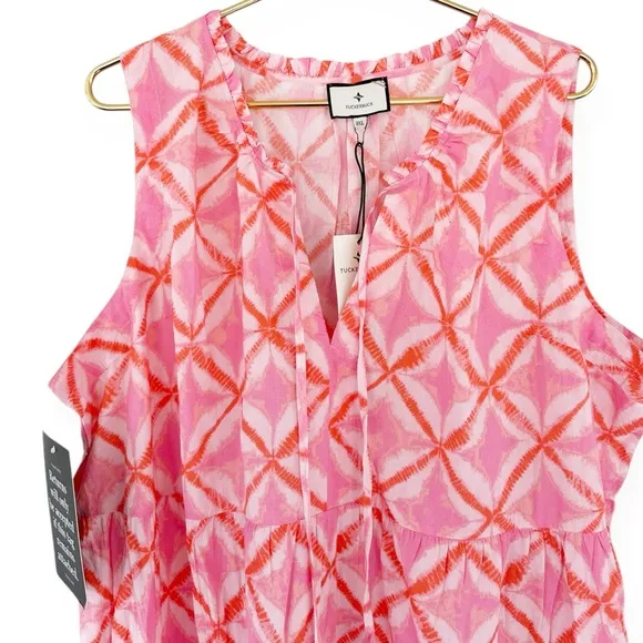 Tuckernuck | Tnuck Beach • Pink Diamond Tie Dye Salty Paloma Caftan