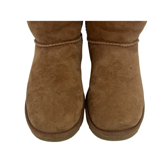 UGG Australia Bailey Triple Button 1873 Chestnut Sheepskin Boots