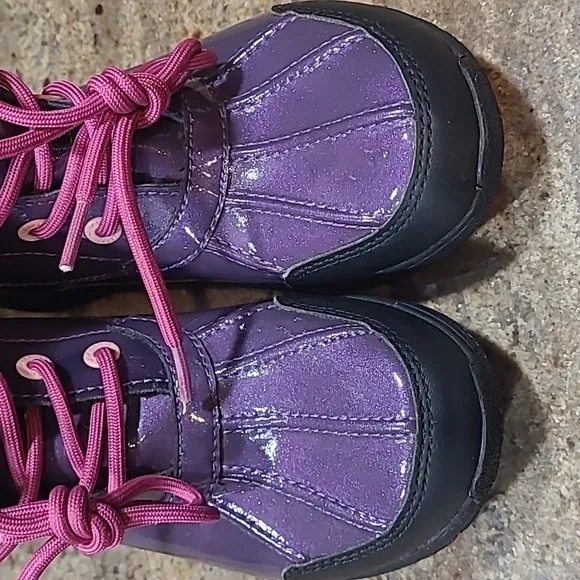 UGG Australia Butte II Sparkling Purple Velvet Boots Size US 4
