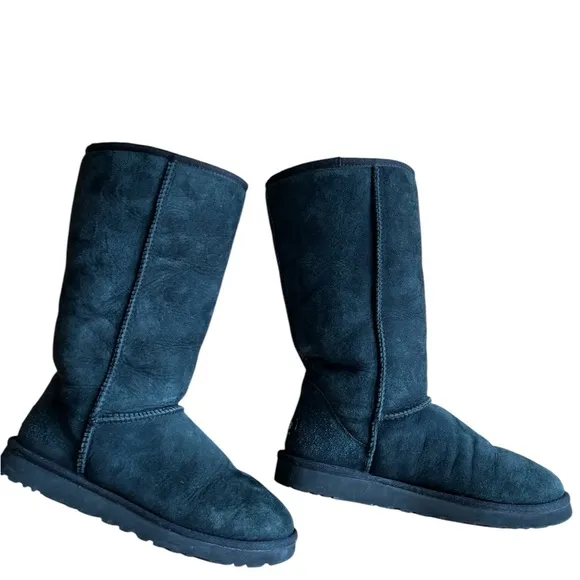 UGG Australia Classic Tall Black Boots - Women's 7