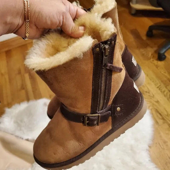 Ugg Australia Sheepskin Boots Size 3 Kids
