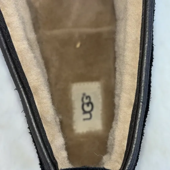 UGG Boots, Men's Black Suede Chakka Style Size 17, Tie Closure, Like New