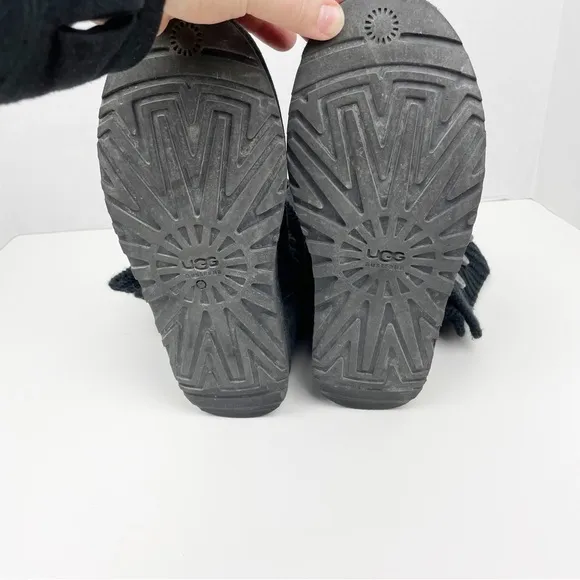 Ugg Classic Black Cardy Boots