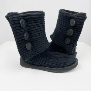 Ugg Classic Black Cardy Boots