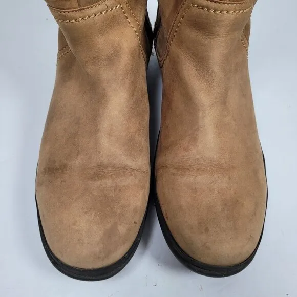 Ugg Elsa Women's Quilted Tall Leather Lace-Up Boots S/N1013484 US Size 8.5