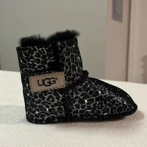 UGG Erin Leopard baby boots booties size 5/6