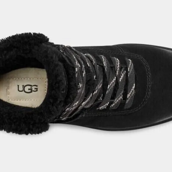 UGG Harrison Cozy Lace Up Heel Ankle Boot Waterproof