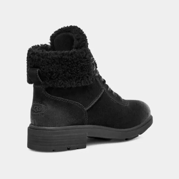 UGG Harrison Cozy Lace Up Heel Ankle Boot Waterproof