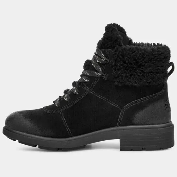 UGG Harrison Cozy Lace Up Heel Ankle Boot Waterproof