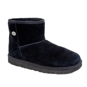 UGG Jona Boots 1118890k Black Suede Kids Youth Size 6