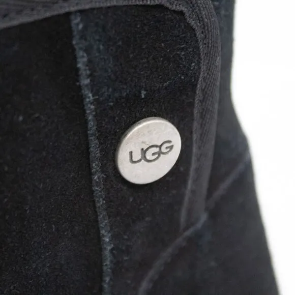 UGG Jona Boots 1118890k Black Suede Kids Youth Size 6