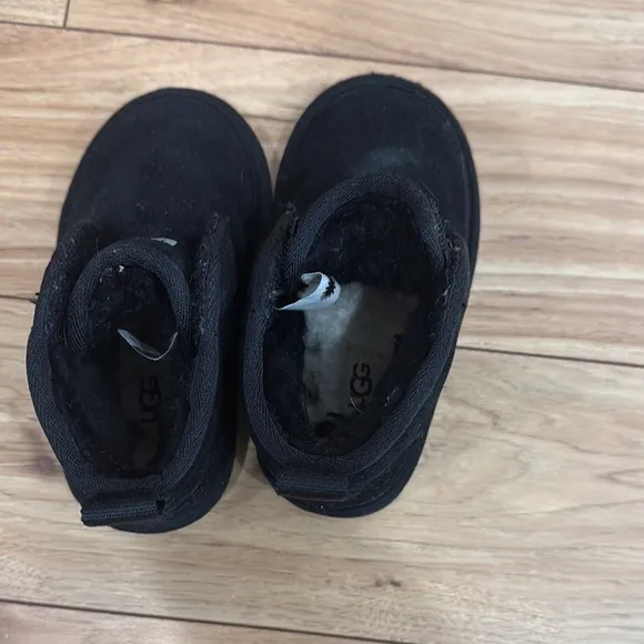 UGG Kids Black Boots