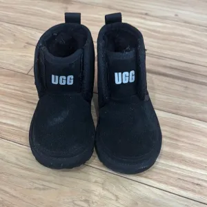 UGG Kids Black Boots