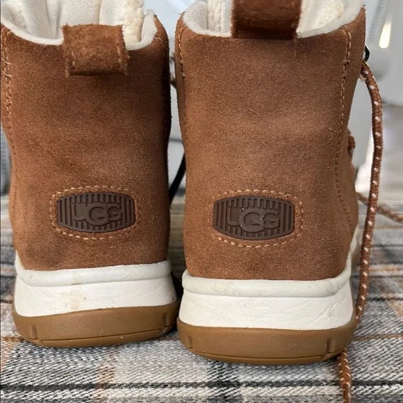 UGG Kids Brown and Cream Boots