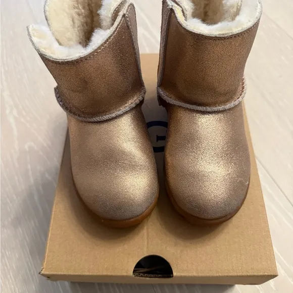 UGG Kids Gold Boots