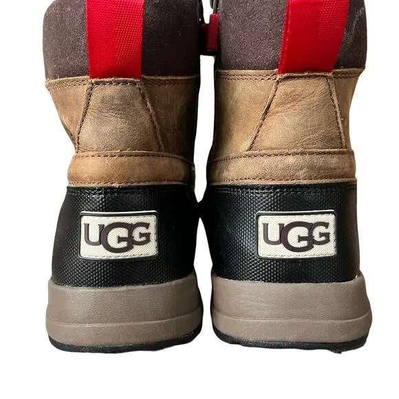 UGG Kids' Turlock Waterproof Boots Size 6 Brown Winter Snow Shoes NWOB
