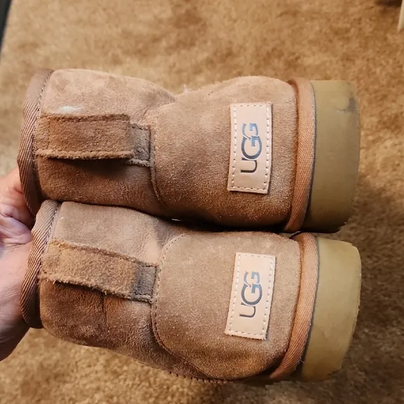 UGG Tan Classic Mini Boots