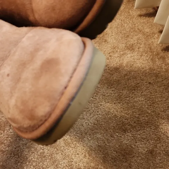 UGG Tan Classic Mini Boots