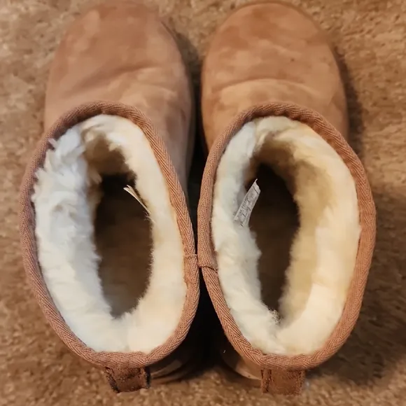 UGG Tan Classic Mini Boots