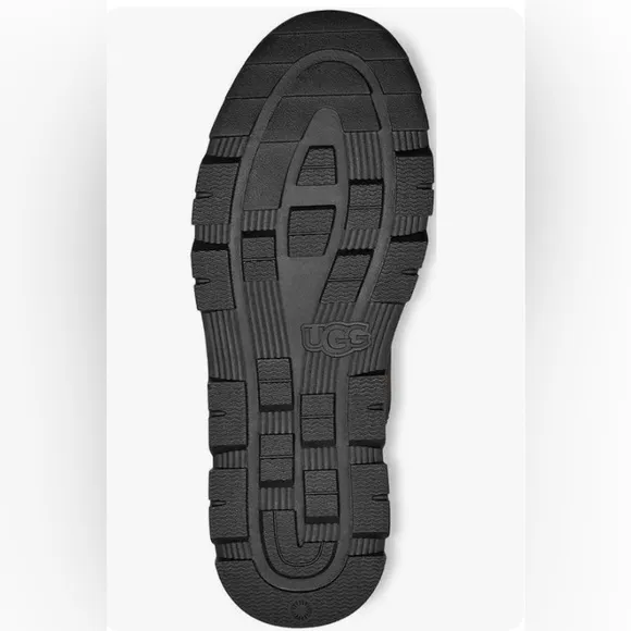 UGG - The Ugg Lug Black Lace-Up Combat Boot- New