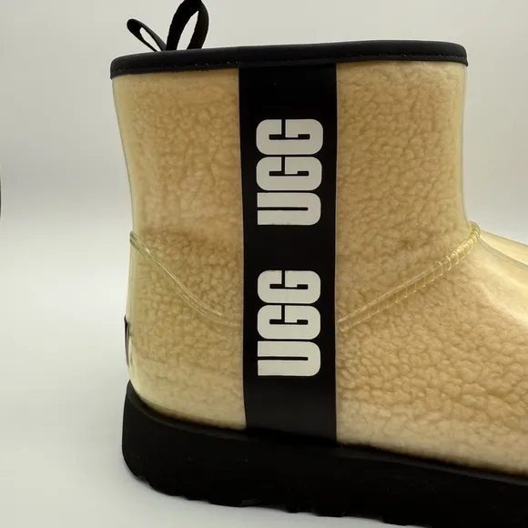 UGG Womens Classic Clear Mini Waterproof Ankle Boots Size 9