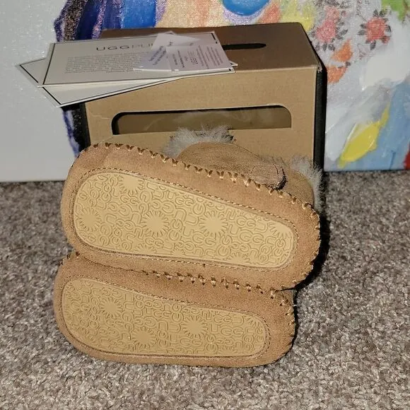Ugg Australia Caden Infant Chestnut Snow Boots Size 2/3 6-12 months