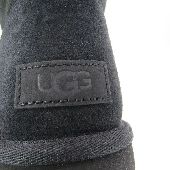 UGG CLASSIC MINI II WOMEN'S BOOTS IN BLACK