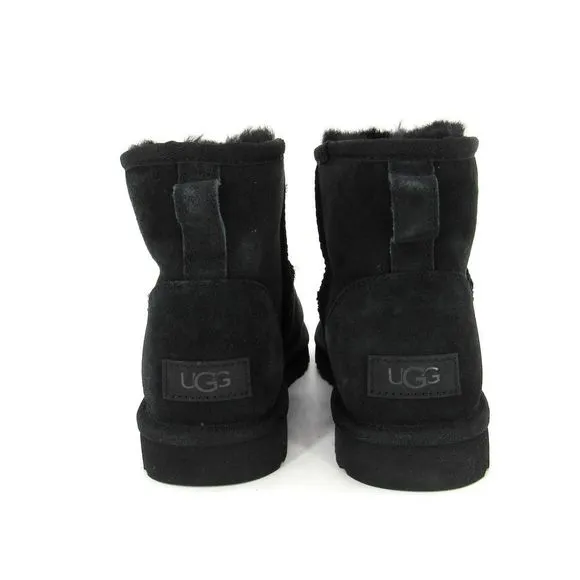 UGG CLASSIC MINI II WOMEN'S BOOTS IN BLACK