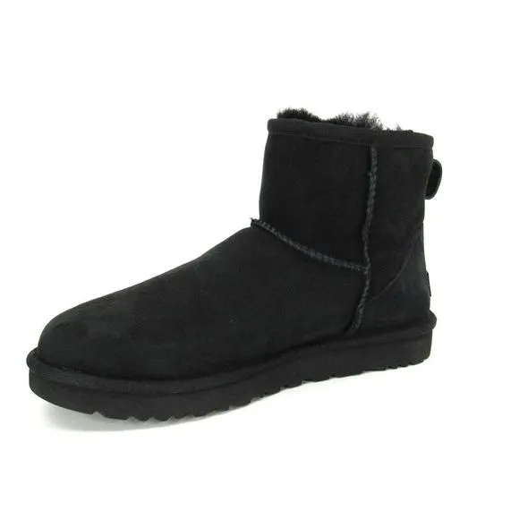 UGG CLASSIC MINI II WOMEN'S BOOTS IN BLACK