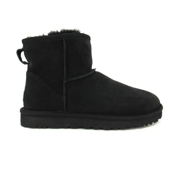 UGG CLASSIC MINI II WOMEN'S BOOTS IN BLACK