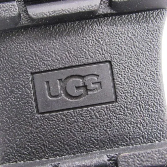 UGG CZERIESA PANTHER PRINT LEATHER ANKLE BOOTS SZ 7.5
