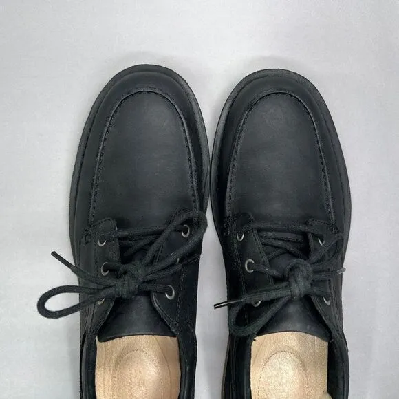 UGG Men's Size 11 Black Leather Oxfords