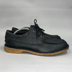 UGG Men's Size 11 Black Leather Oxfords