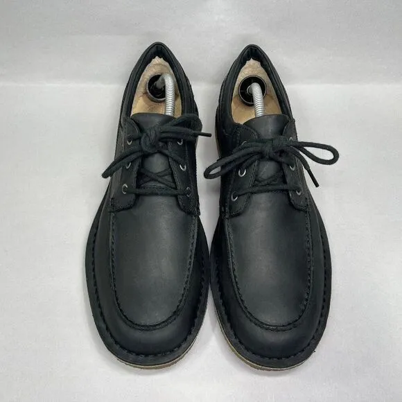 UGG Men's Size 11 Black Leather Oxfords
