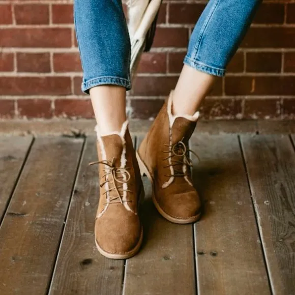 UGG🍁🍂Quincy Chestnut winter boots 6