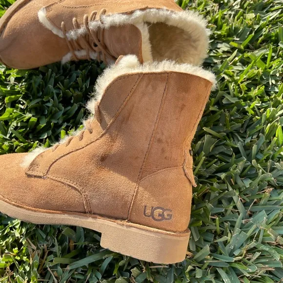 UGG🍁🍂Quincy Chestnut winter boots 6