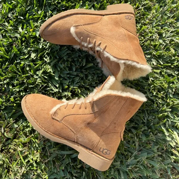 UGG🍁🍂Quincy Chestnut winter boots 6