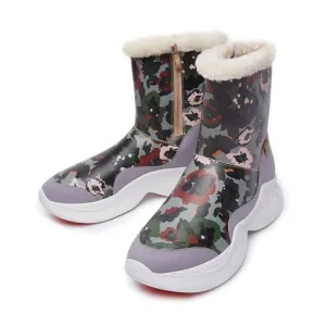 UIN Women's Snow Boots Walking Casual Travel Shoes ( Dye-Peacock Palma III )