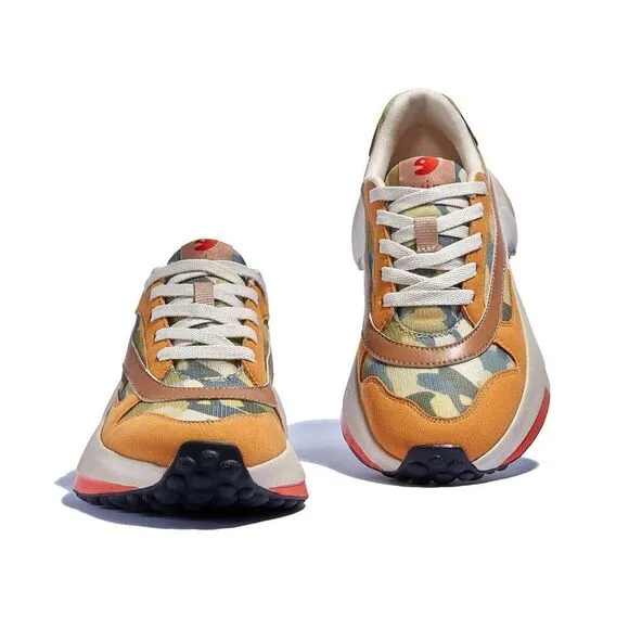 UIN Women's Travel Walking Shoes Fashion Sneaker (Sevilla 2- Desert Dunes)