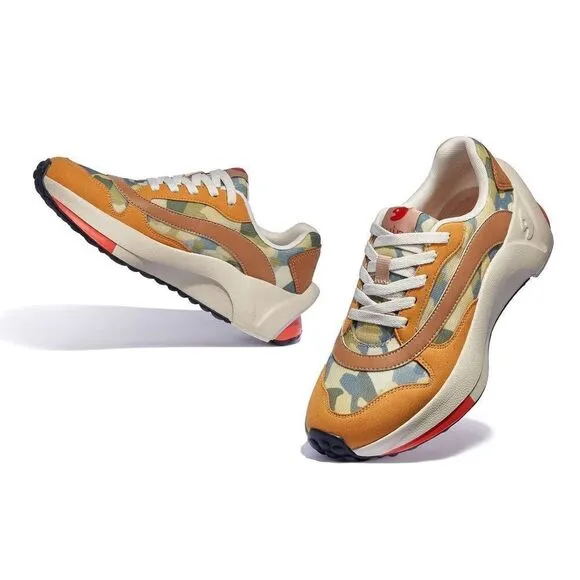 UIN Women's Travel Walking Shoes Fashion Sneaker (Sevilla 2- Desert Dunes)