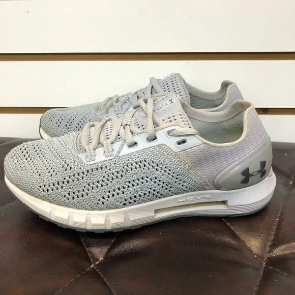 Under Armour Hovr Sonic Bluetooth Sneakers Grey Mesh Running Womens Size 7.5