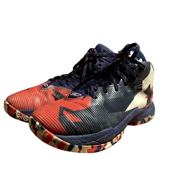 Under Armour Sneakers Steph Curry 2.5 USA Charged Youth Mens 6Y Basketball Shoes